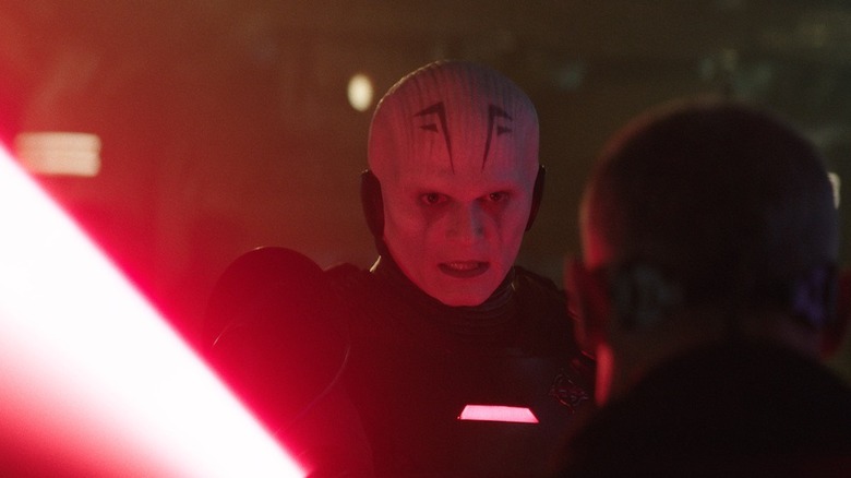 The Grand Inquisitor wields a lightsaber Obi-Wan Kenobi