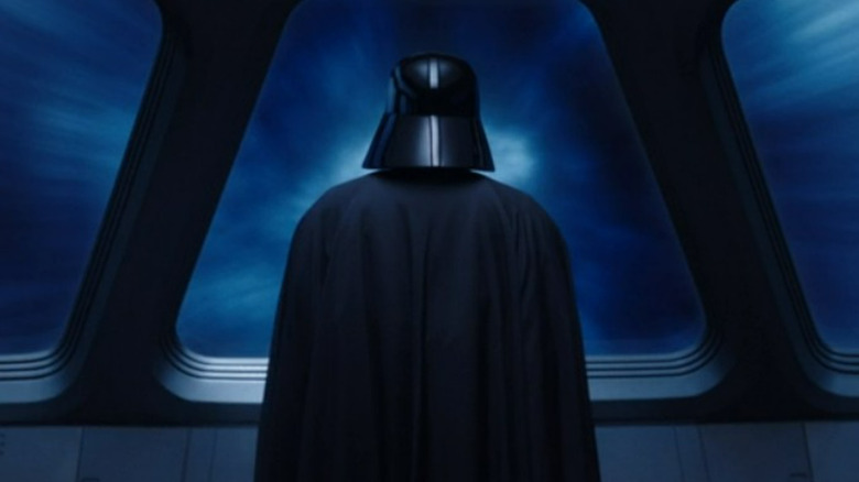 Darth Vader pursuing Obi-Wan
