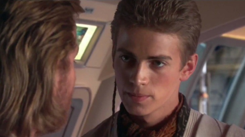 Star Wars Anakin listens to Obi-Wan