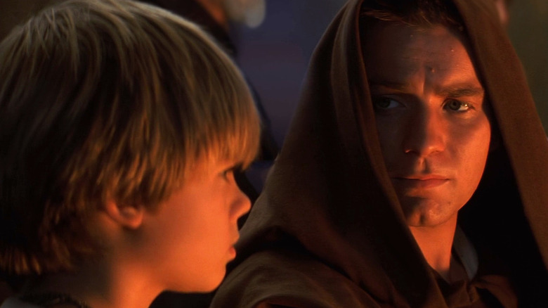 Star Wars Young Obi-Wan and young Anakin