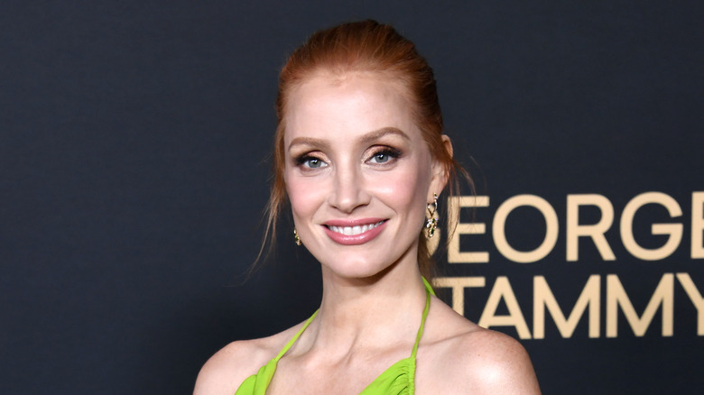 Jessica Chastain attends premiere