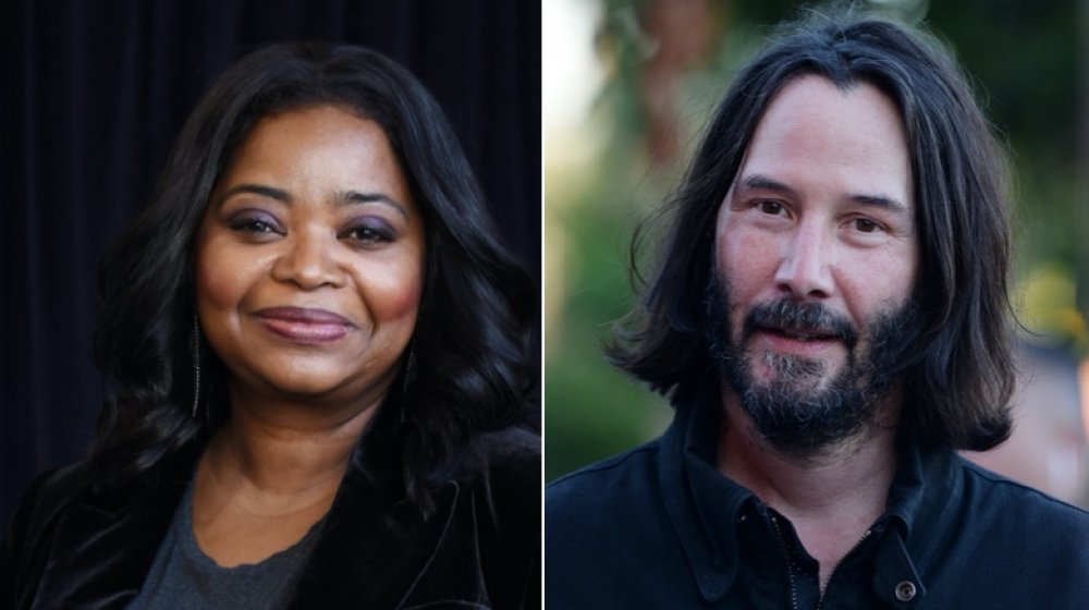 Octavia Spencer and Keanu Reeves