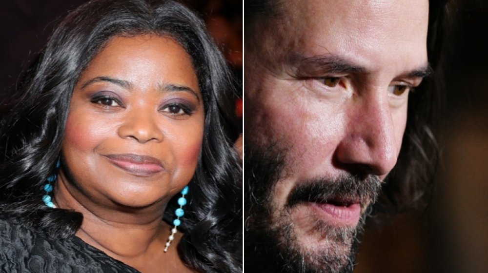 Octavia Spencer and Keanu Reeves