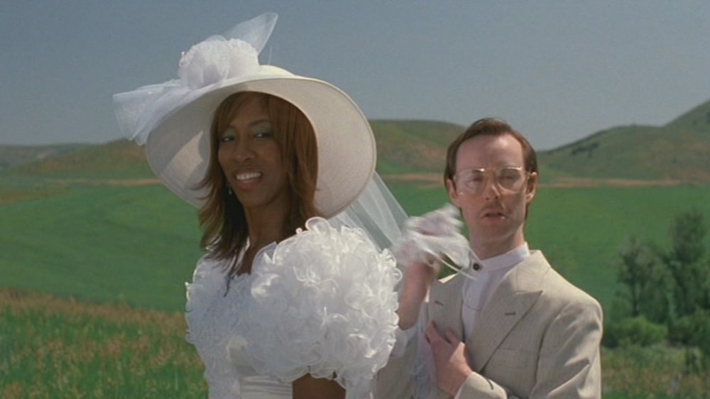 Aaron Ruell in Shondrella Avery in Napoleon Dynamite