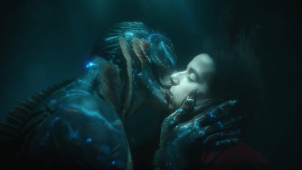 Sally Hawkins and Doug Jones in The Shape of Water