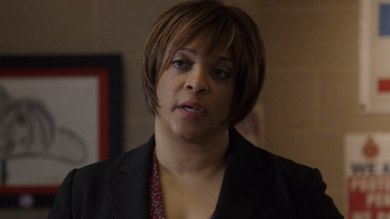 DuShon Monique Brown on "Chicago Fire"