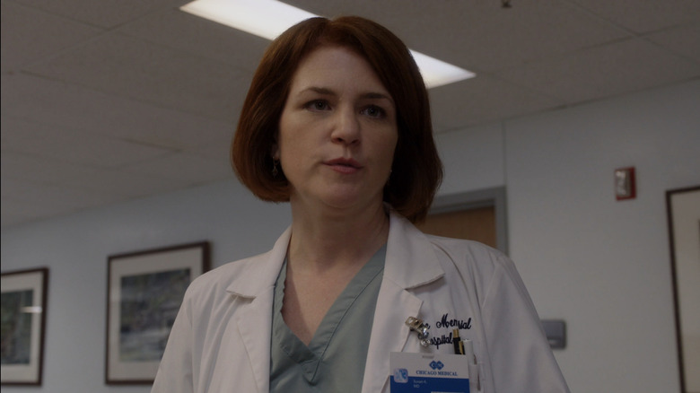 Molly Glynn on "Chicago Fire"