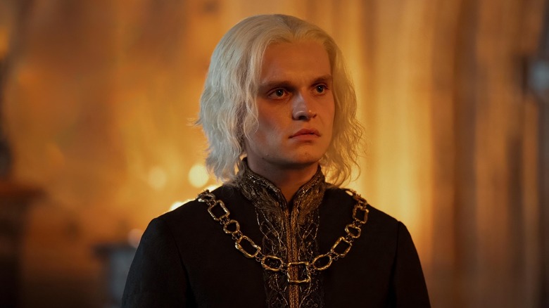 Aegon scowling