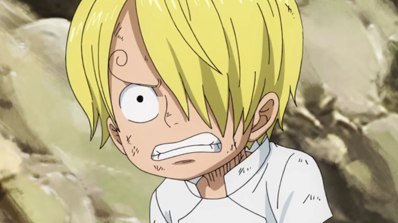 Young Sanji Determined