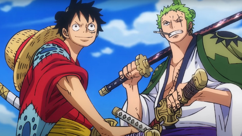 Luffy and Zoro Samurai Outfits