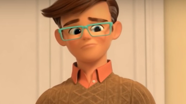 The Boss Baby's Tim Templeton wearing glasses