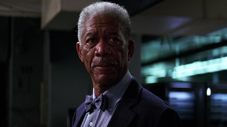 Morgan Freeman in The Dark Knight