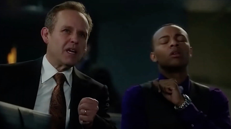 Peter MacNicol Shad Moss Bow Wow CSI Cyber office