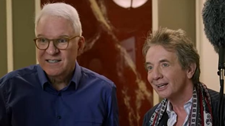 Steve Martin as Charles and Martin Short as Oliver in Only Murders In The Building