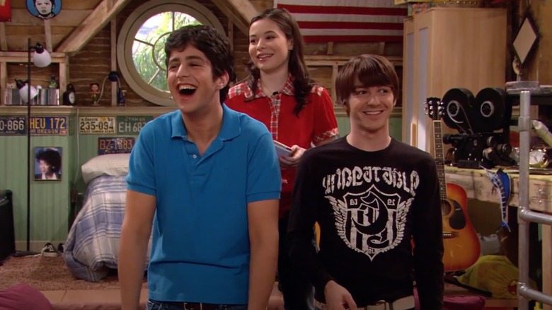 Josh and Drake laughing