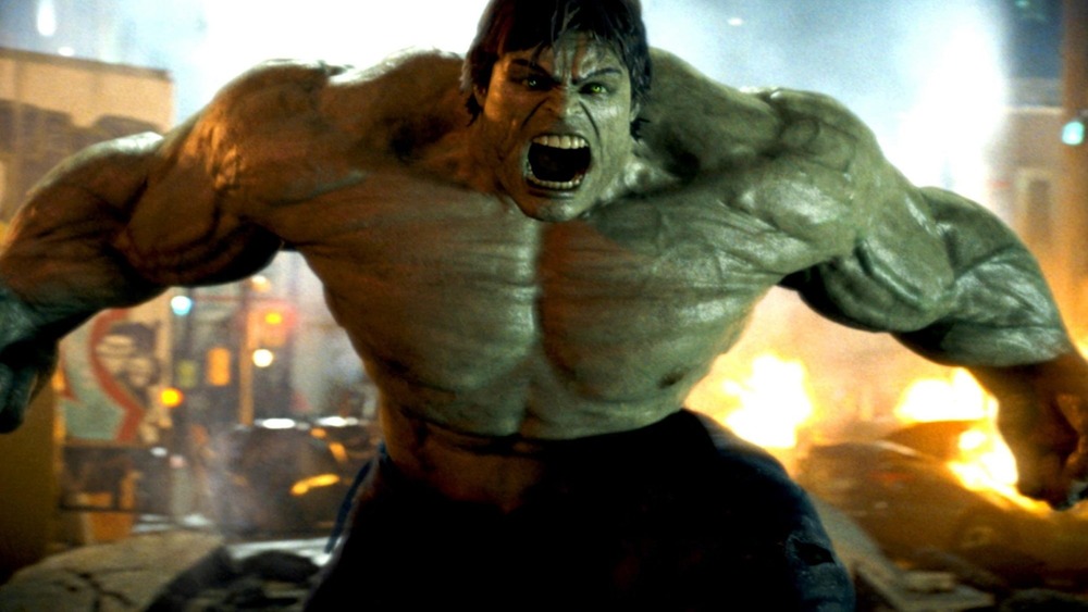 Hulk roaring