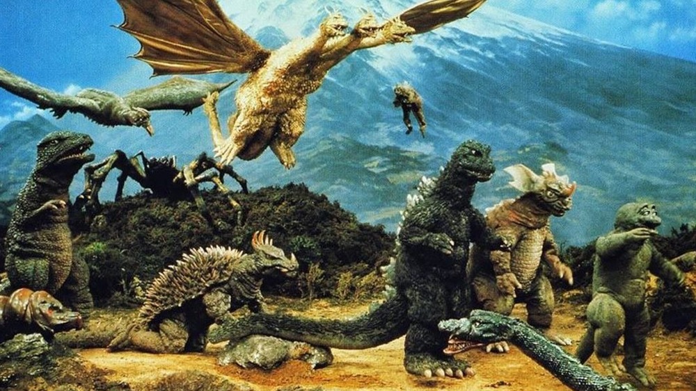 Godzilla and friends 