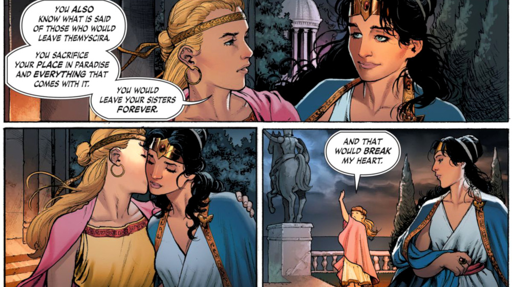 Kasia and Diana on Themyscira