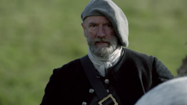 Outlander Dougal surveys battlefield