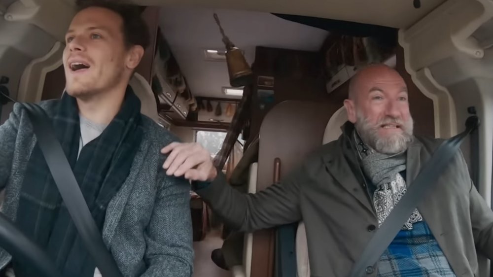 Sam Heughan and Graham McTavish hit the road on Men in Kilts