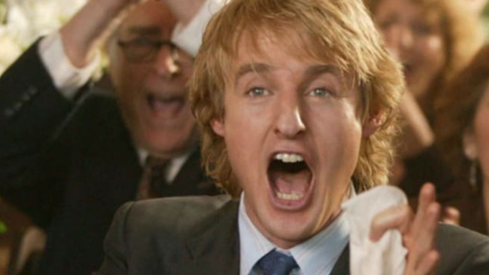 Owen Wilson as John Beckwith yelling