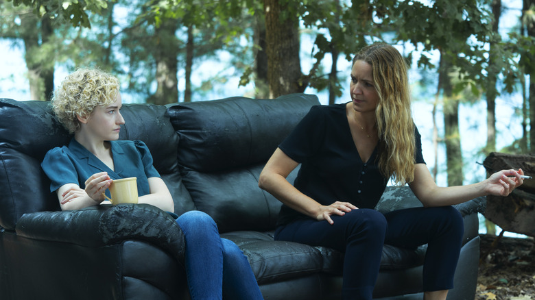 Ruth confers with Rachel