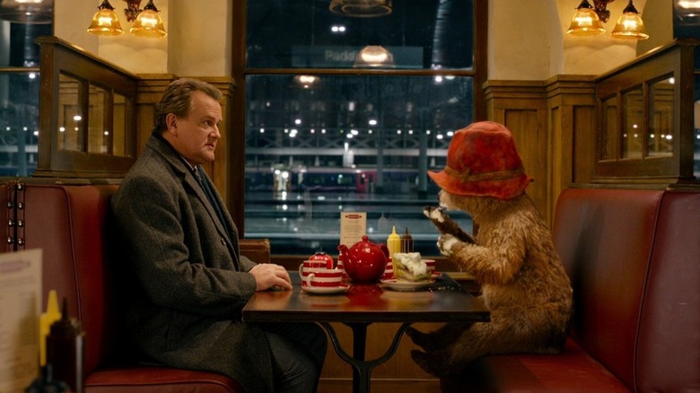 Paddington eating