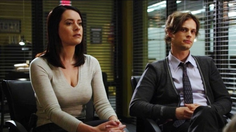 Prentiss and Reid look unamused