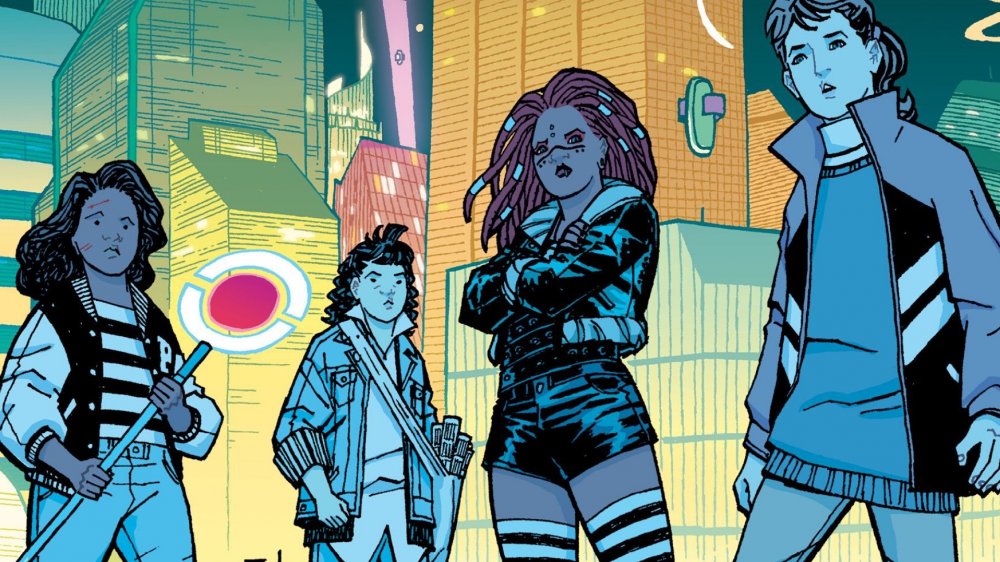 From Brian K. Vaughan's Paper Girls 