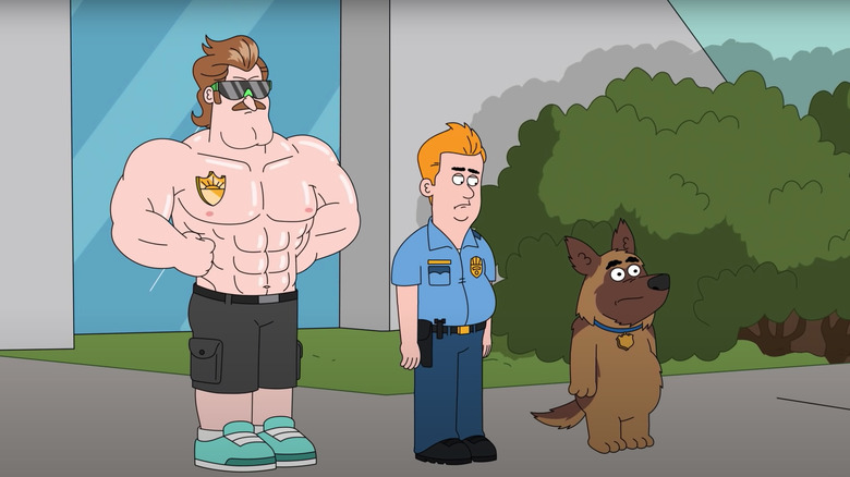 Bullet, Kevin, and a buff officer