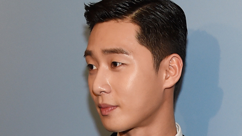 Park Seo Joon looking serene