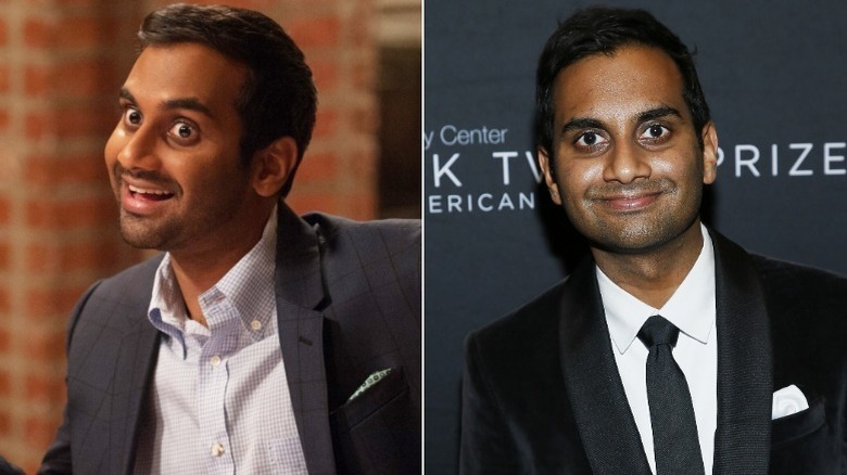 Aziz Ansari then and now