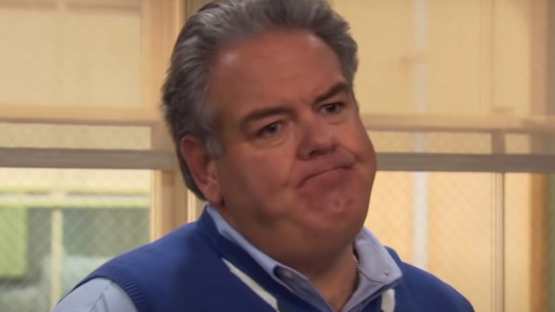 Jerry Gergich tilting his head