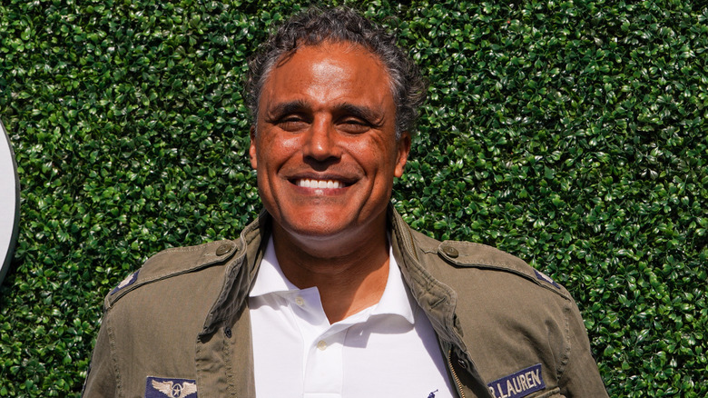 Rick Fox posing outdoors 