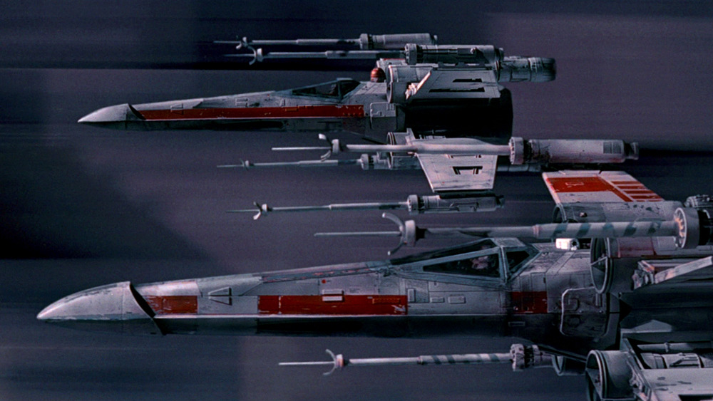 X-Wings in Star Wars: A New Hope