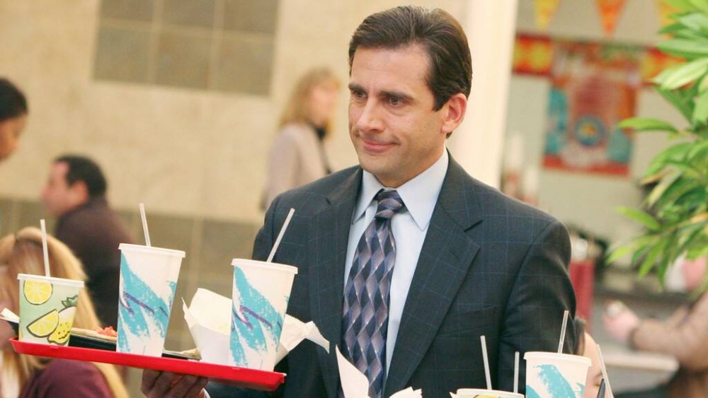 Steve Carell as Michael Scott on The Office