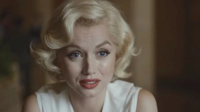 Marilyn Monroe upset