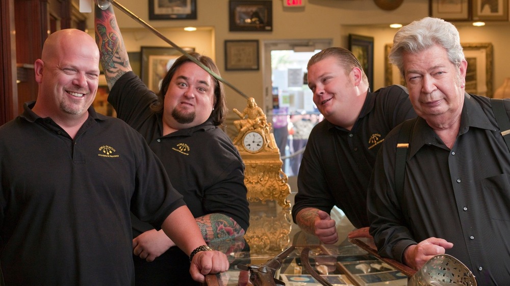 Rick Harrison, Chumlee, Corey Harrison, Richard "The Old Man" Harrison