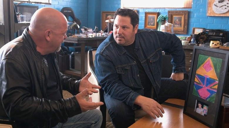 Rick Harrison and Greg Grunberg talking