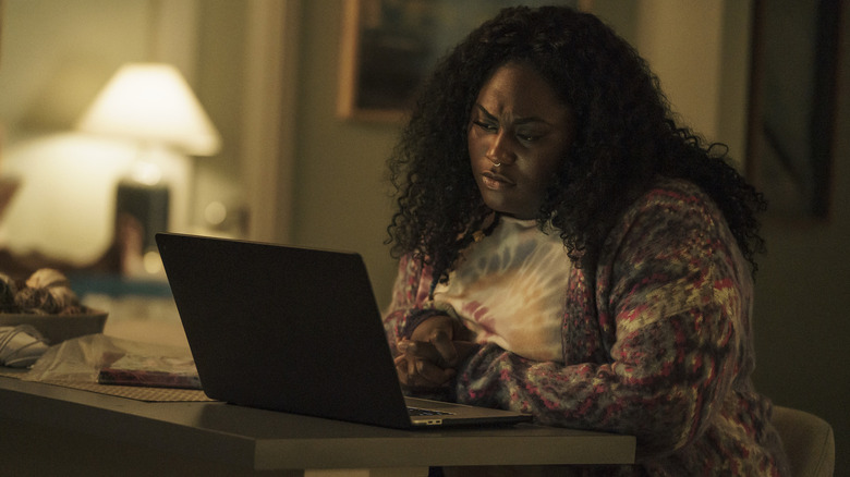 Danielle Brooks laptop Peacemaker HBO Max