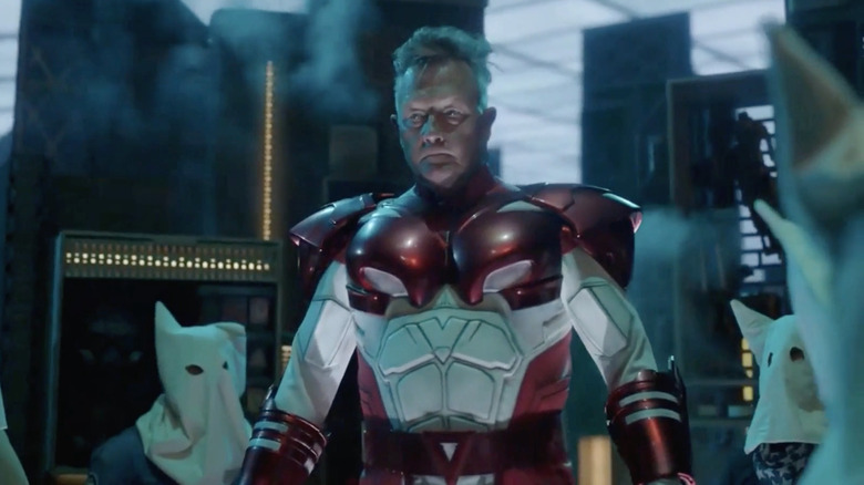 Robert Patrick suits up as White Dragon in Peacemaker