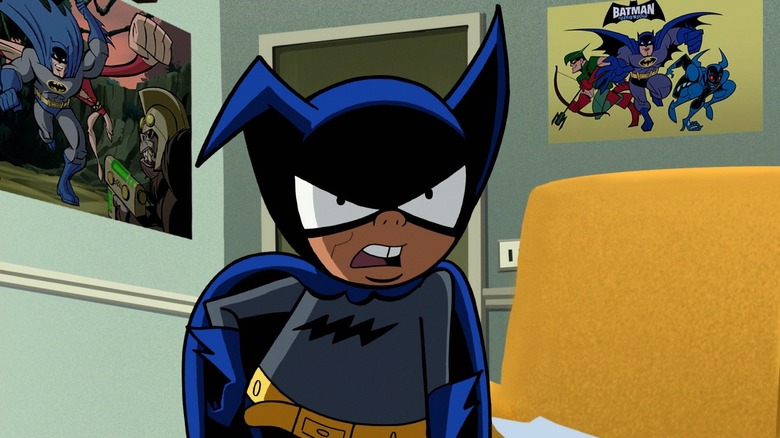 Bat-Mite posturing