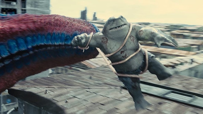 King Shark (motion capture by Steve Agee) in "The Suicide Squad"