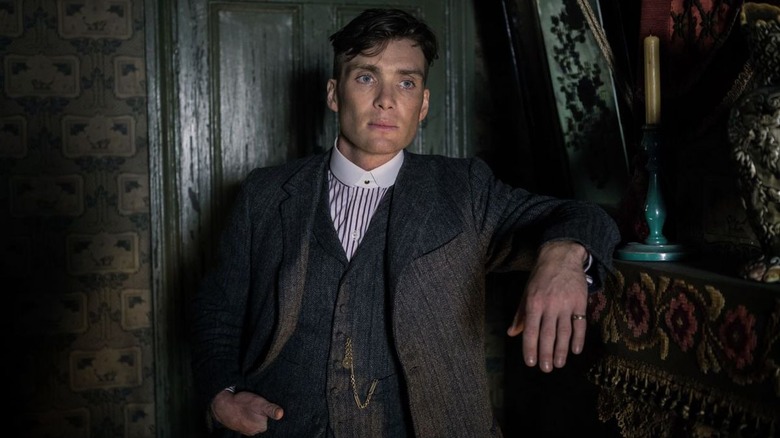 Cillian Murphy as Thomas Shelby on Peaky Blinders