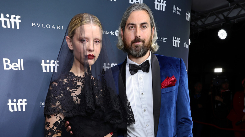 Mia Goth and Ti West