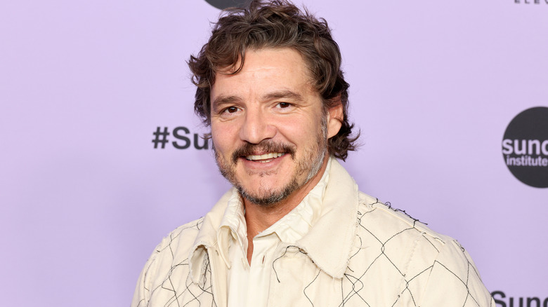 Pedro Pascal smiling