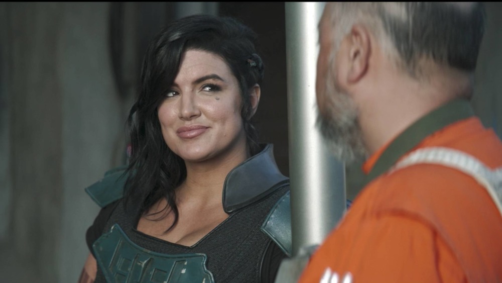 Gina Carano as Cara Dune on the Mandalorian