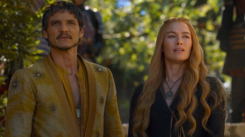 Oberyn Martell and Cersei Lannister speaking