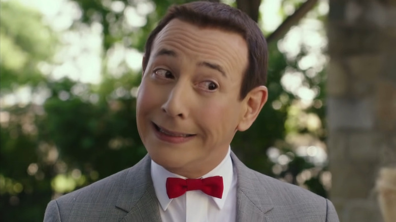 Pee-wee Herman talking