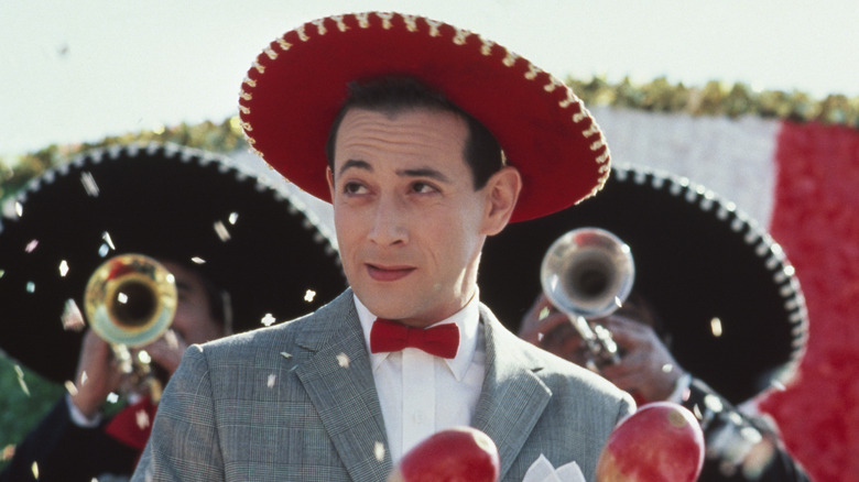 Pee-wee looks serious